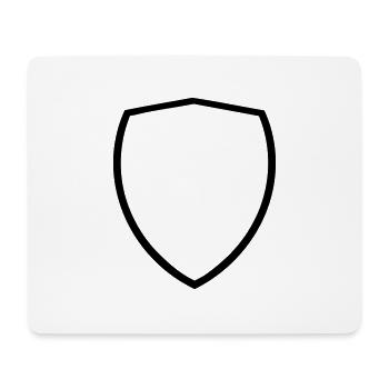 Coat of arms - Mouse Pad (horizontal) - white - Front