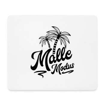 malle modus palm - Mousepad (Querformat) - Weiß - Vorne