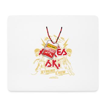 Apres Ski Party Xtreme Crew - Mousepad (Querformat) - Weiß - Vorne