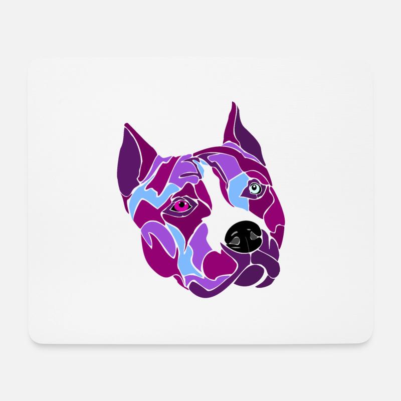 Mitarbeiter fi - Mousepad (Querformat) - Weiß