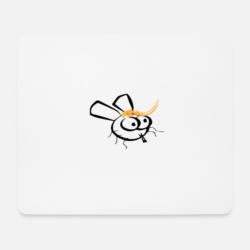 fly - Mousepad (Querformat) - Weiß