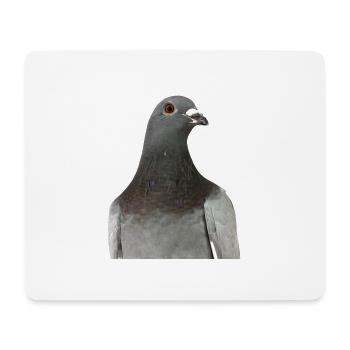 Pigeon - Mousepad (Querformat) - Weiß - Vorne