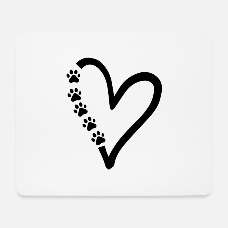 Dog dog - Mouse Pad (horizontal) - white