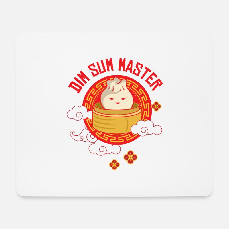 Dim Sum Master - Mouse Pad (horizontal) - white