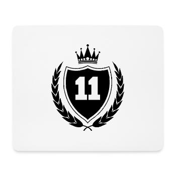 wappen 11 - Mousepad (Querformat) - Weiß - Vorne