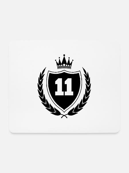 wappen 11 - Mousepad (Querformat) - Weiß