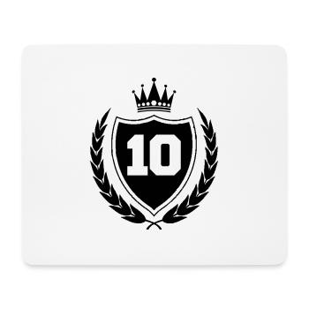 wappen 10 - Mousepad (Querformat) - Weiß - Vorne