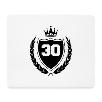 wappen 30 - Mousepad (Querformat) - Weiß - Vorne