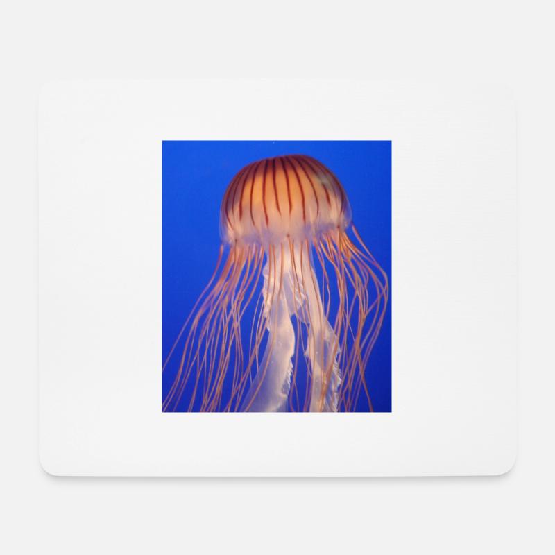 Jellyfish - Mouse Pad (horizontal) - white