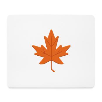 Autumn Leaf Canada Natural Tree Garden Ahronblatt - Mouse Pad (horizontal) - white - Front
