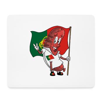 Portuguese Pork Bratwurst - Mouse Pad (horizontal) - white - Front