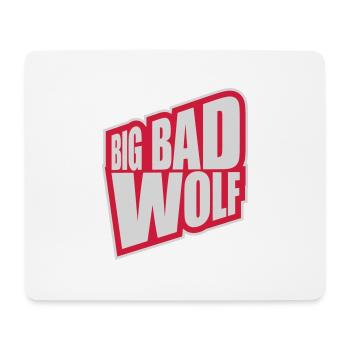 big bad wolf quote - Mouse Pad (horizontal) - white - Front