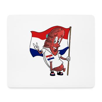 Croatian Pork Bratwurst - Mouse Pad (horizontal) - white - Front