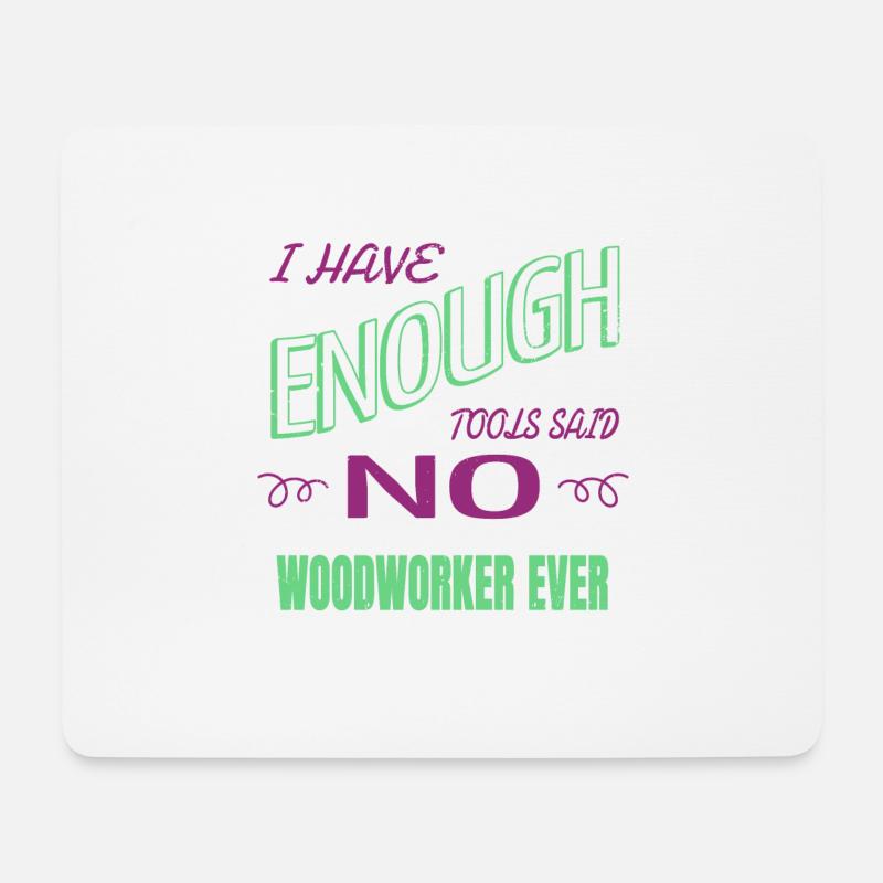 carpenter funny tshirts funny carpenter quotes - Mouse Pad (horizontal) - white