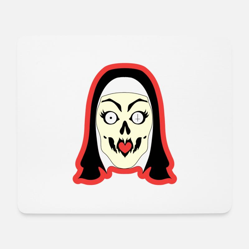 Böse gute Schwester - Mousepad (Querformat) - Weiß