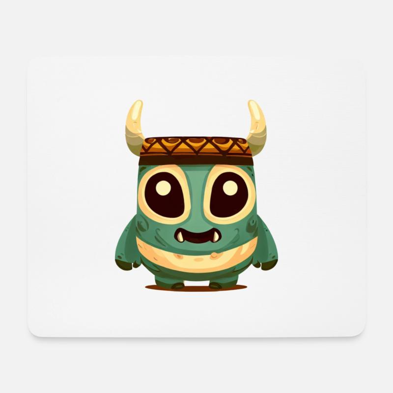 KiddyTikki - Mouse Pad (horizontal) - white