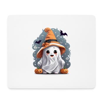 Ghosti - Mousepad (Querformat) - Weiß - Vorne