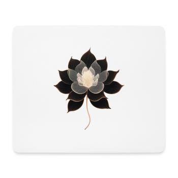 Lotus - Mousepad (Querformat) - Weiß - Vorne