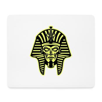 Crâne de pharaon - Tapis de souris (format paysage) - blanc - Devant