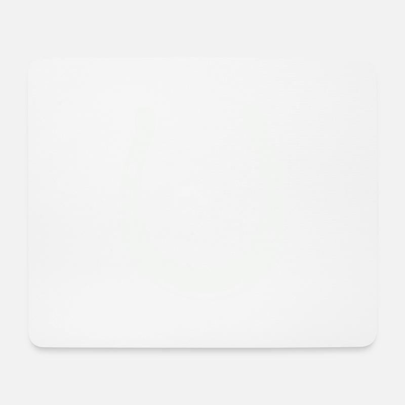hufeisen - Mousepad (Querformat) - Weiß