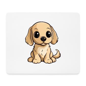 Cocker Spaniel Hund Comic Niedlich - Mousepad (Querformat) - Weiß - Vorne