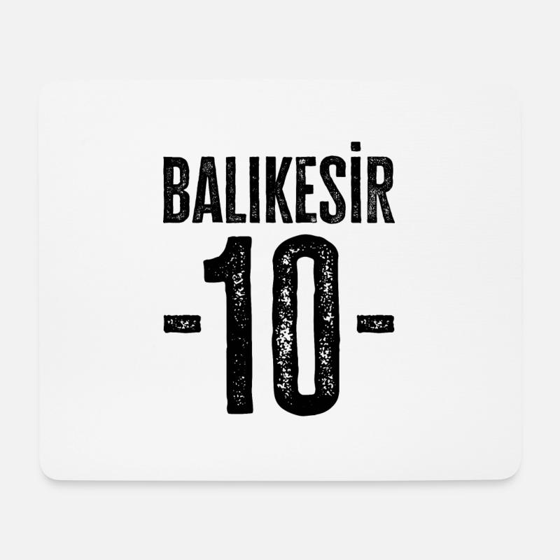Balıkesir 10 – Stolz auf die Marmararegion - Mousepad (Querformat) - Weiß