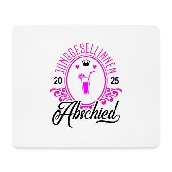 junggesellinnen abschied 2025 - Mousepad (Querformat) - Weiß - Vorne