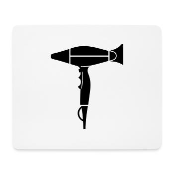 Hair dryer - Mouse Pad (horizontal) - white - Front