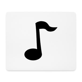 Note - Mousepad (Querformat) - Weiß - Vorne