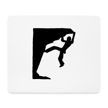 varappe - Tapis de souris (format paysage) - blanc - Devant