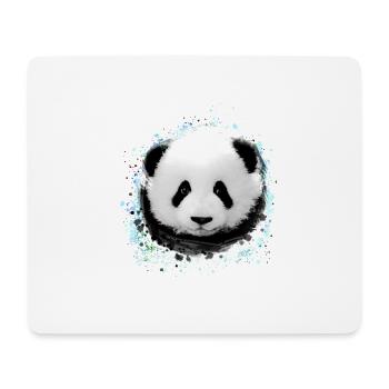Panda,panda bear,bear, graffiti, pandabababy - Mouse Pad (horizontal) - white - Front