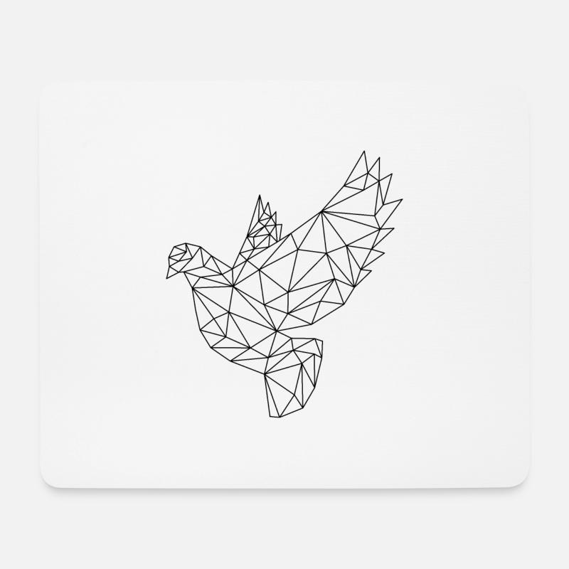 dove - Mouse Pad (horizontal) - white