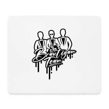 Enterrement de vie de garçon de l’équipe Groom - Tapis de souris (format paysage) - blanc - Devant