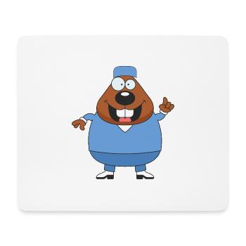 doc32 - Mousepad (Querformat) - Weiß - Vorne