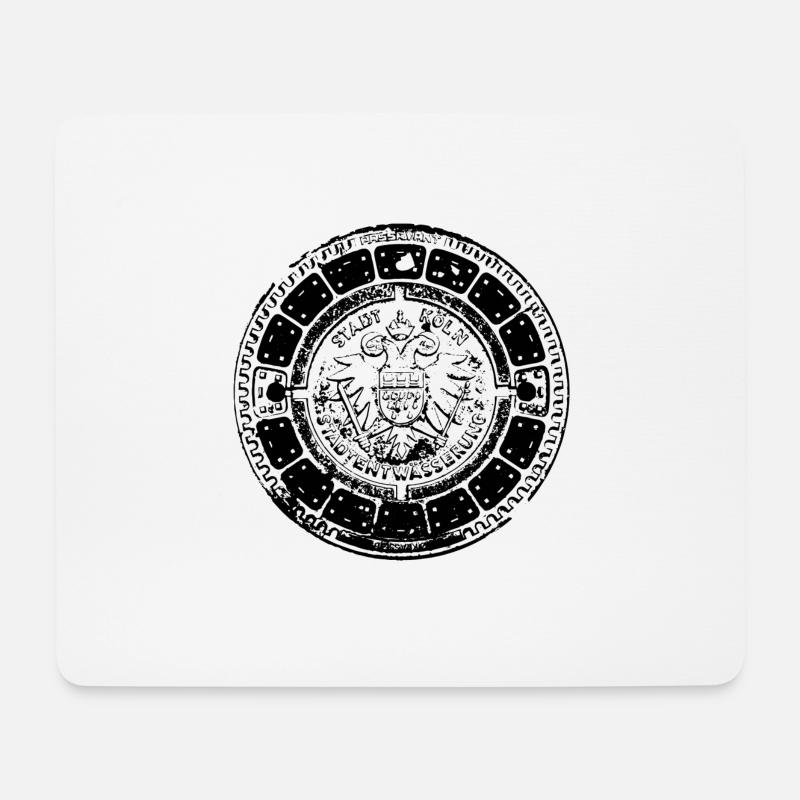 Köln Gulli - Mousepad (Querformat) - Weiß