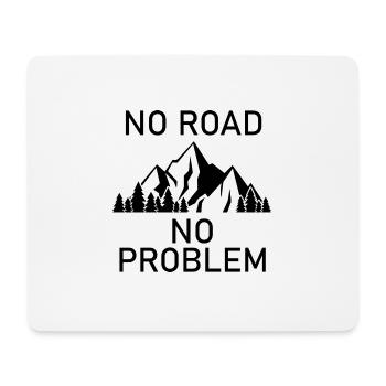 Bouldern Klettern Climbing - Mousepad (Querformat) - Weiß - Vorne