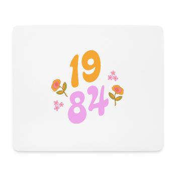 1984 - Mouse Pad (horizontal) - white - Front