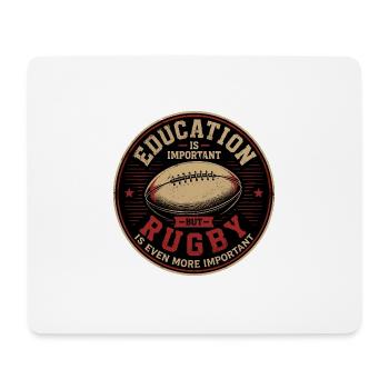 Rugby, Rugby Sport, Rugby Humor - Mouse Pad (horizontal) - white - Front