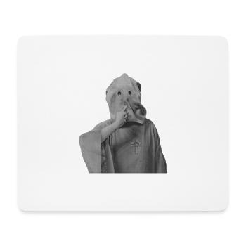 ALEISTER CROWLEY SATANIC TUMBLR SHIRT - Mousepad (Querformat) - Weiß - Vorne