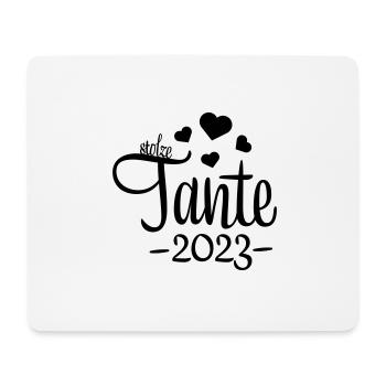tante 2023 2f 09 - Mousepad (Querformat) - Weiß - Vorne