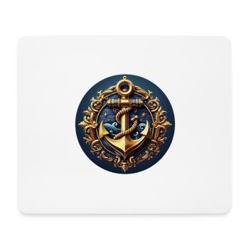 Anchor Logo - Mouse Pad (horizontal) - white - Front