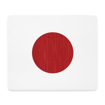 Red Circle - Mousepad (Querformat) - Weiß - Vorne