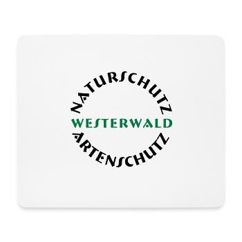 naturschutz westerwald - Mousepad (Querformat) - Weiß - Vorne