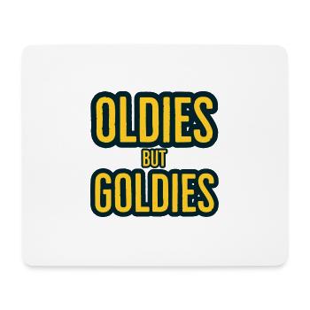 Oldies but Goldies - Mousepad (Querformat) - Weiß - Vorne
