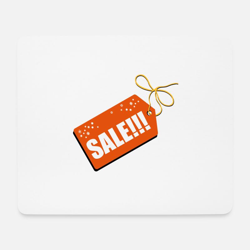 SALE - Mousepad (Querformat) - Weiß