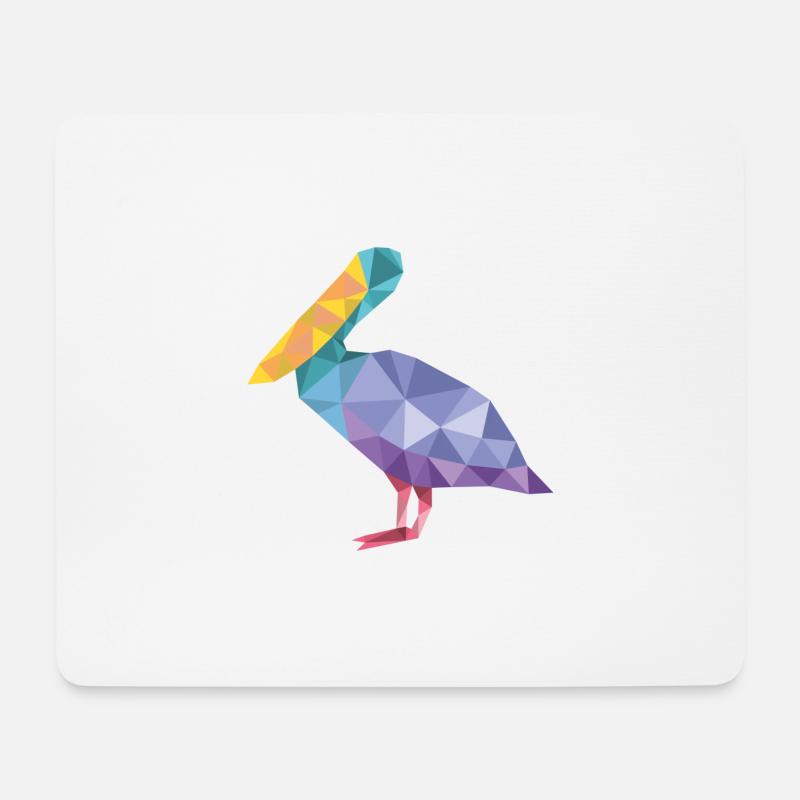 Ente - Mousepad (Querformat) - Weiß