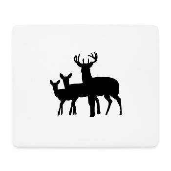 Duck family - Mouse Pad (horizontal) - white - Front