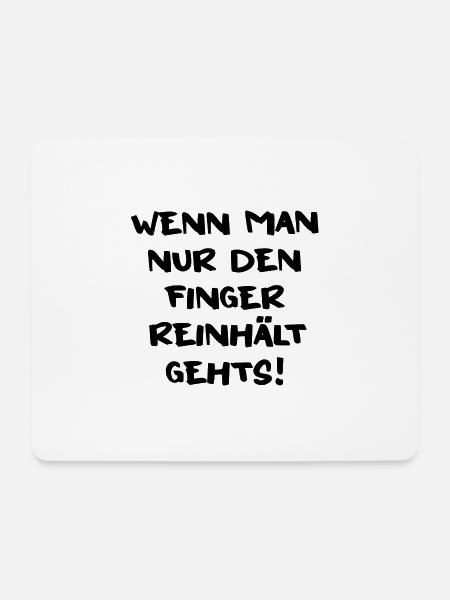 Anbaden Eisbader cooler Winterschwimmer-Spruch - Mousepad (Querformat) - Weiß