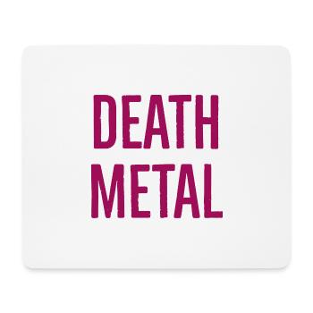 deathmetalboreaux - Mousepad (Querformat) - Weiß - Vorne