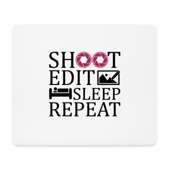 Drôle Photographe cadeau - Tapis de souris (format paysage) - blanc - Devant